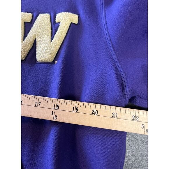 Y2K Nike University Washington Purple & Gold Medium Hoodie Sweatshirt Unisex - Picture 7 of 8